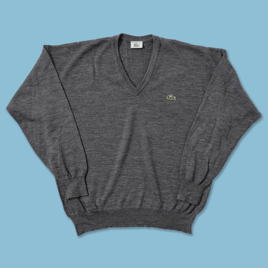 Vintage Lacoste Knit Sweater Large 