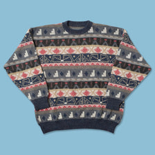 Vintage Knit Sweater Large 