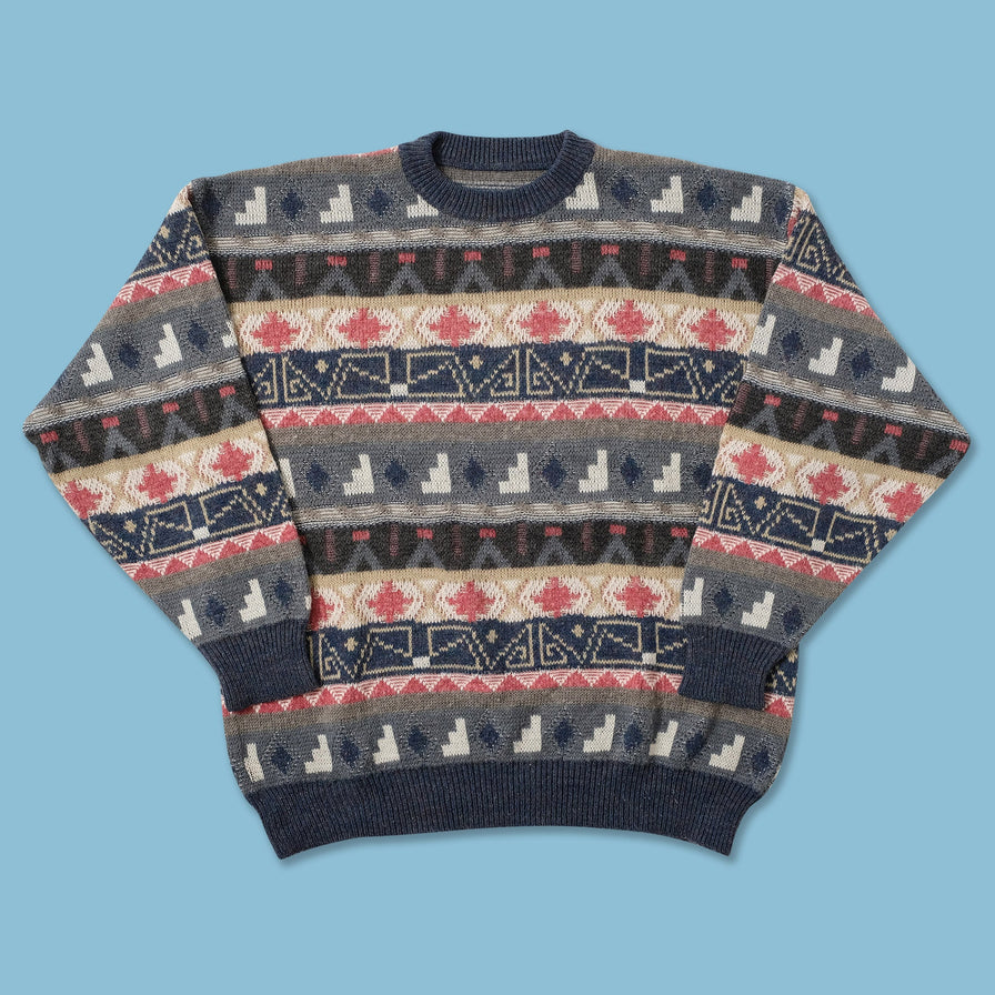 Vintage Knit Sweater Large 