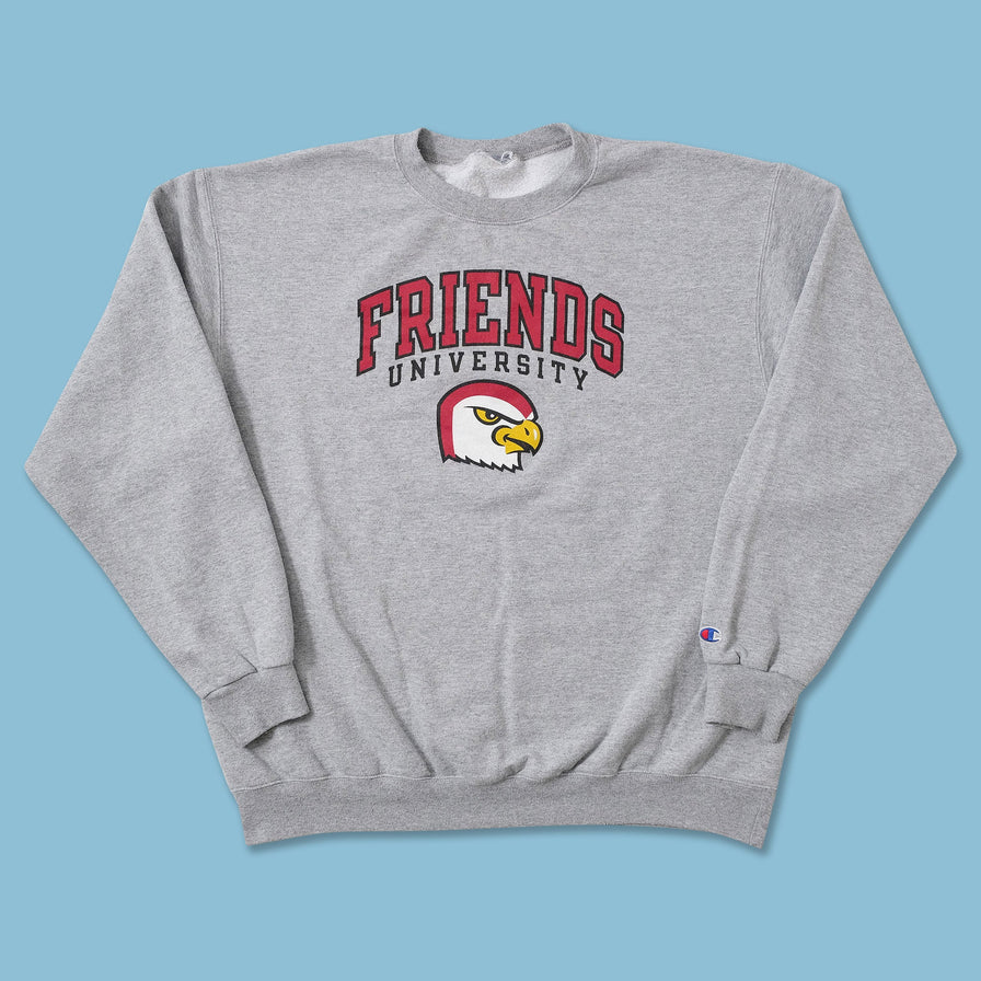 Vintage Champion Friends University Sweater XLarge 
