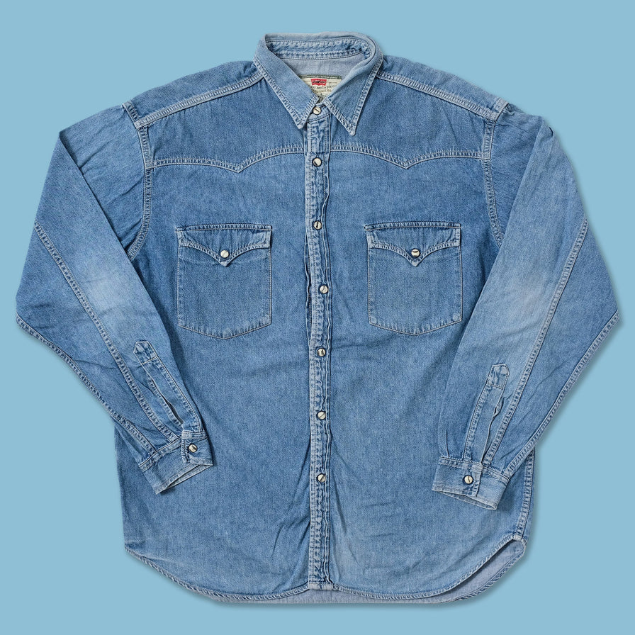 Vintage Levis Denim Shirt XLarge 