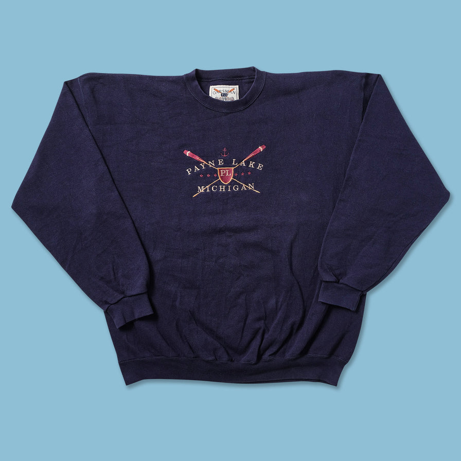Vintage Payne Lake Michigan Sweater XLarge 