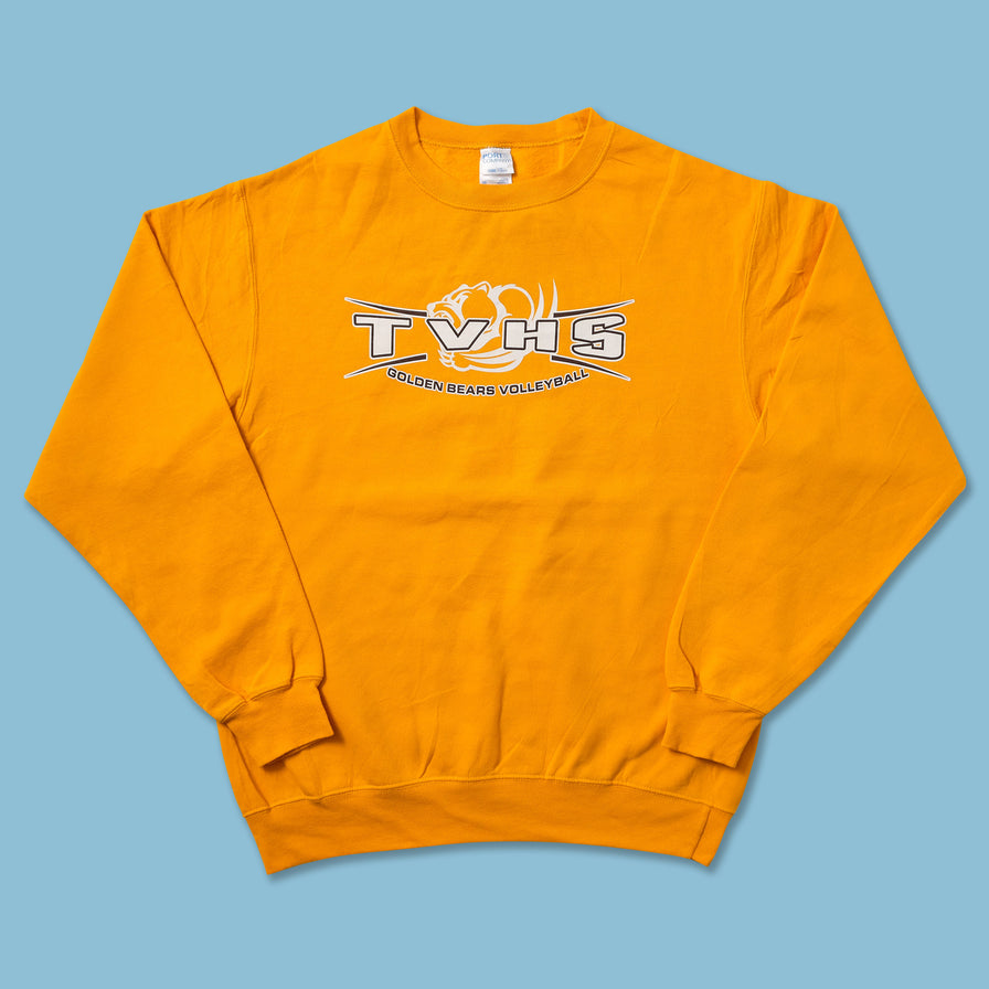 Vintage TVHS Golden Bears Volleyball Sweater Medium 
