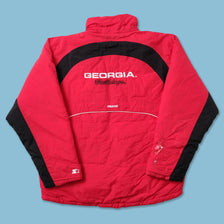 Vintage Starter Georgia Bulldogs Padded Jacket Small