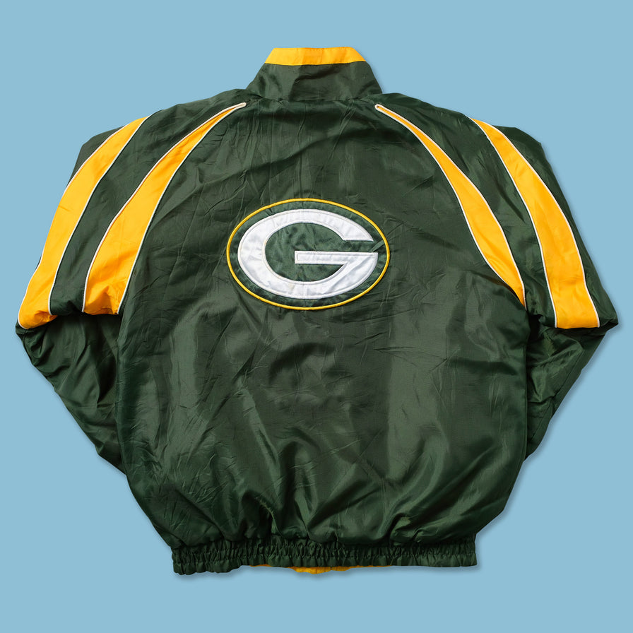 Vintage Greenbay Packers Padded Jacket Medium 