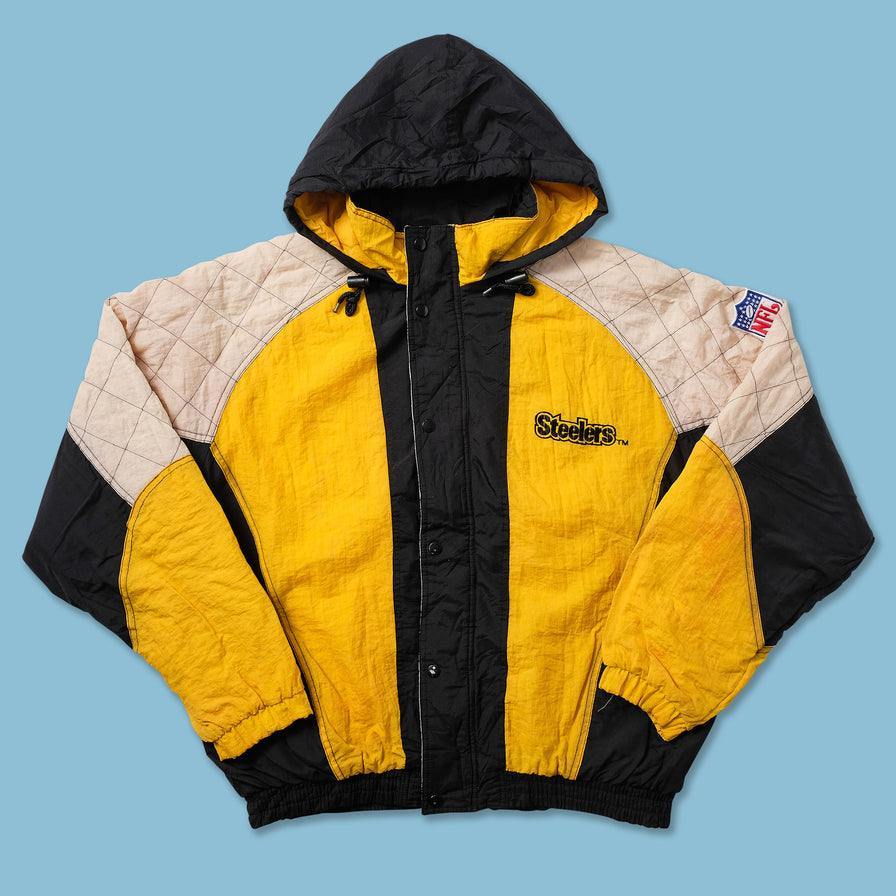 Vintage Starter Pittsburgh Steelers Padded Jacket Large 