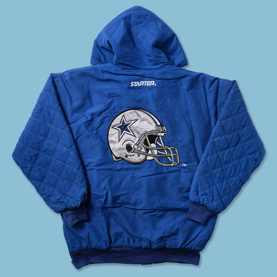 Vintage Starter Dallas Cowboys Padded Jacket Medium 