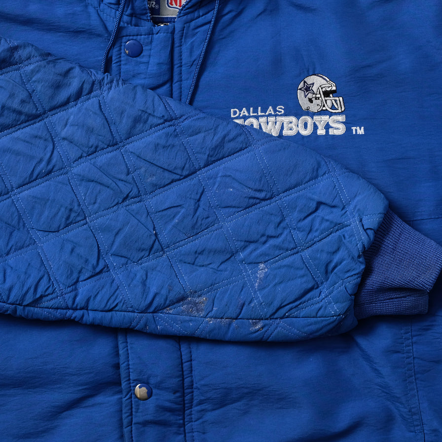 Vintage Starter Dallas Cowboys Padded Jacket Medium 