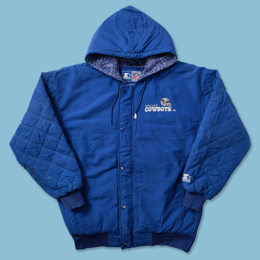 Vintage Starter Dallas Cowboys Padded Jacket Medium 