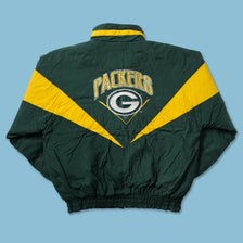 Vintage Greenbay Packers Padded Jacket Large 