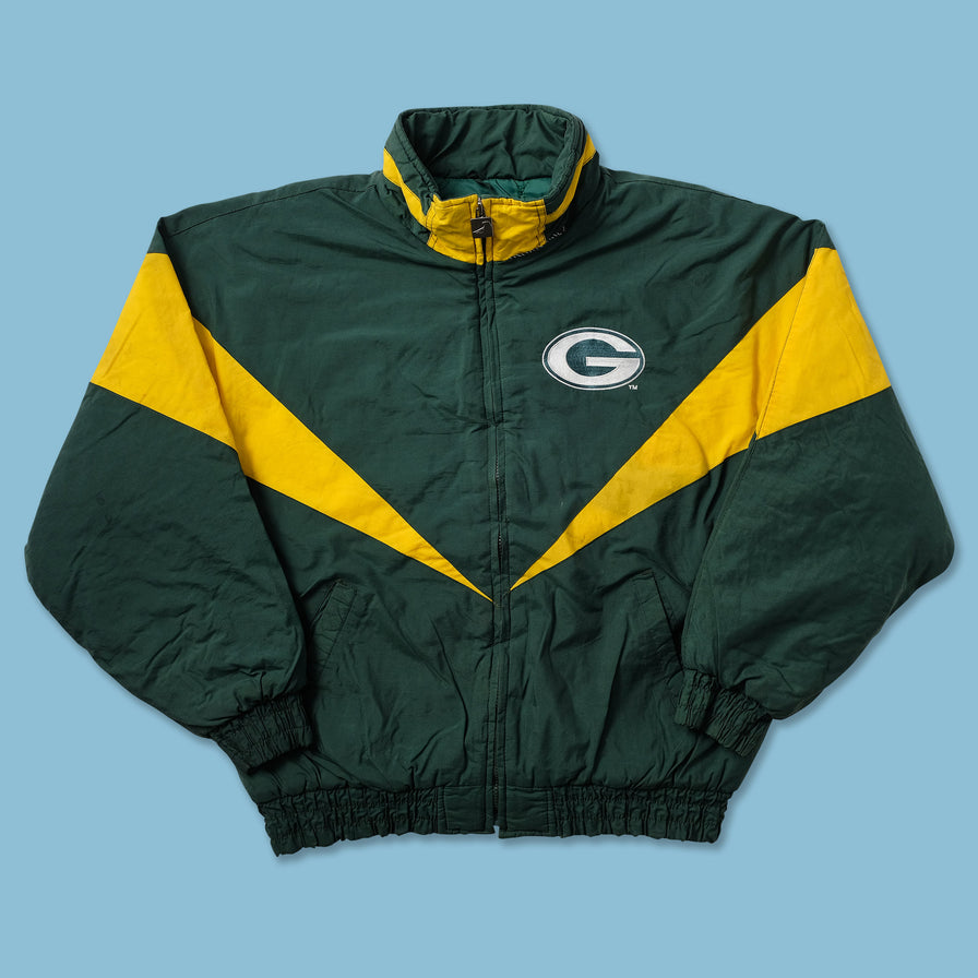 Vintage Greenbay Packers Padded Jacket Large 