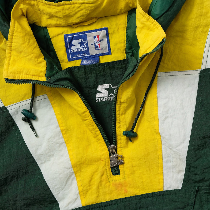 Vintage Starter Seattle Supersonics Anorak Medium 
