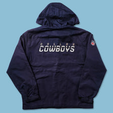 Vintage Reebok Dallas Cowboys Light Jacket Large 