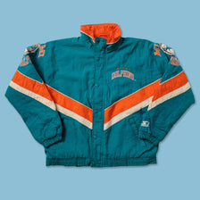 Vintage Starter Miami Dolphins Padded Jacket Medium 