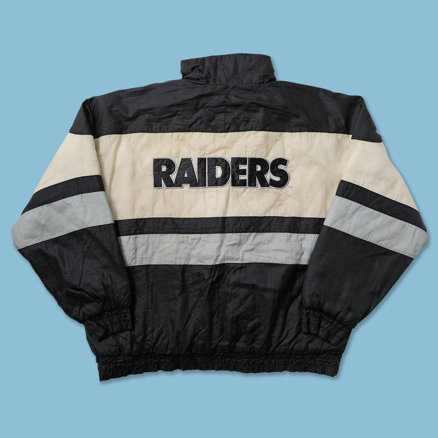 Vintage Los Angeles Raiders Padded Jacket Large 