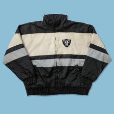 Vintage Los Angeles Raiders Padded Jacket Large 