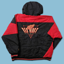 Vintage Detroit Red Wings Padded Jacket XLarge 