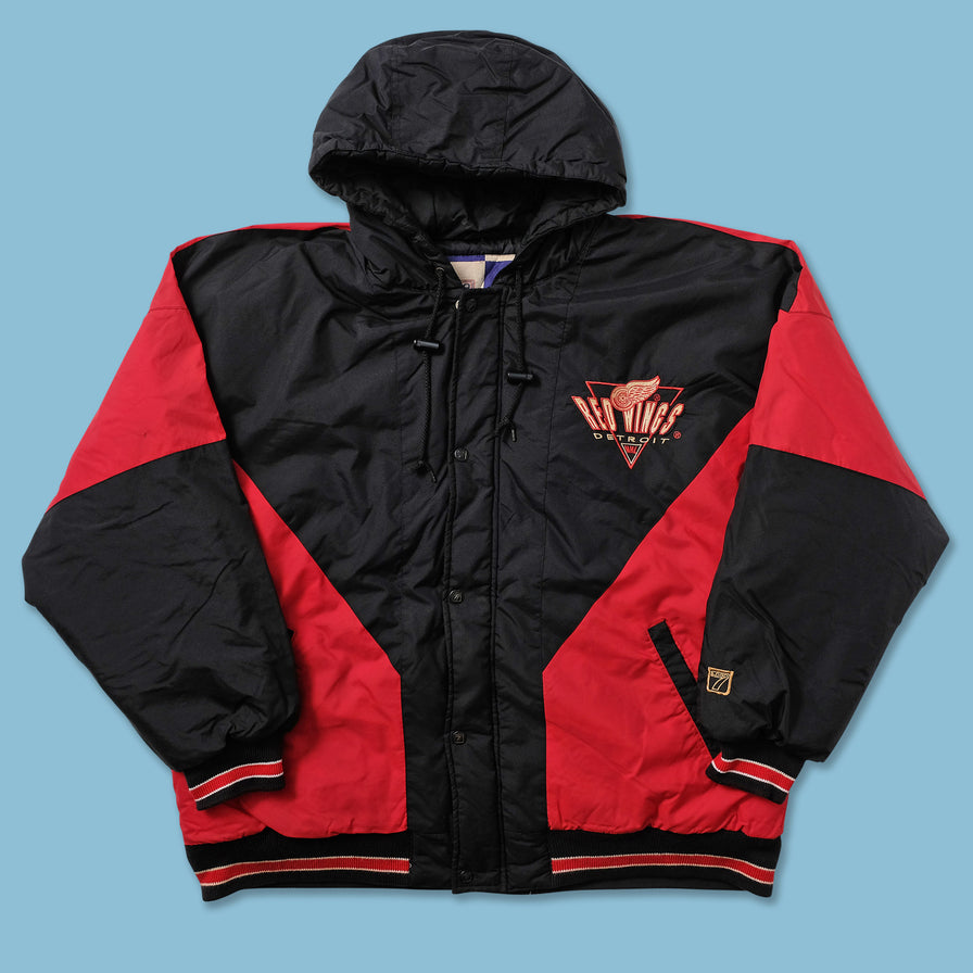 Vintage Detroit Red Wings Padded Jacket XLarge 