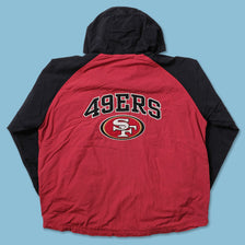 Vintage Reebok San Francisco 49ers Padded Jacket XXL 