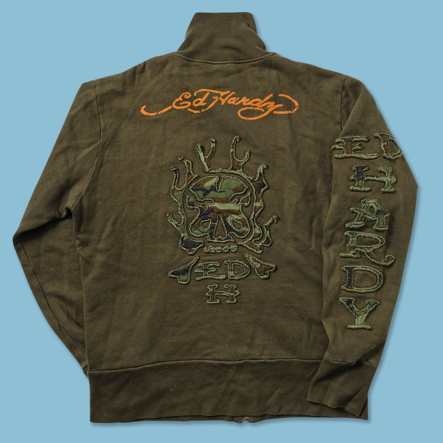 Y2K Ed Hardy Sweat Jacket Medium 