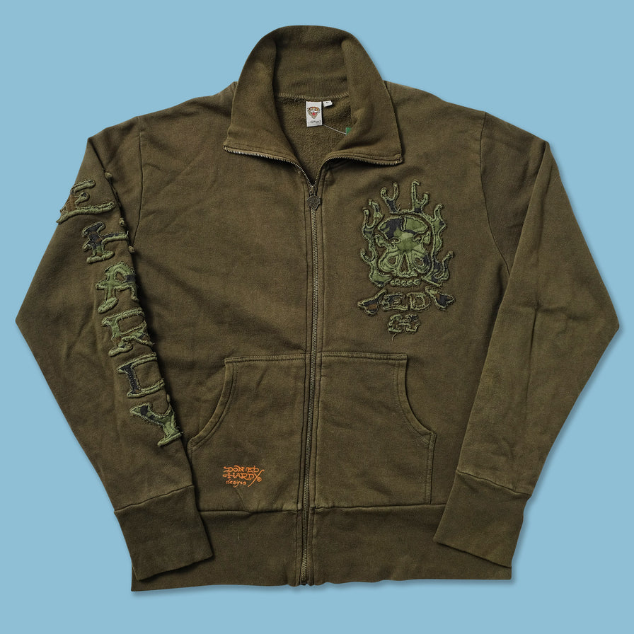 Y2K Ed Hardy Sweat Jacket Medium 