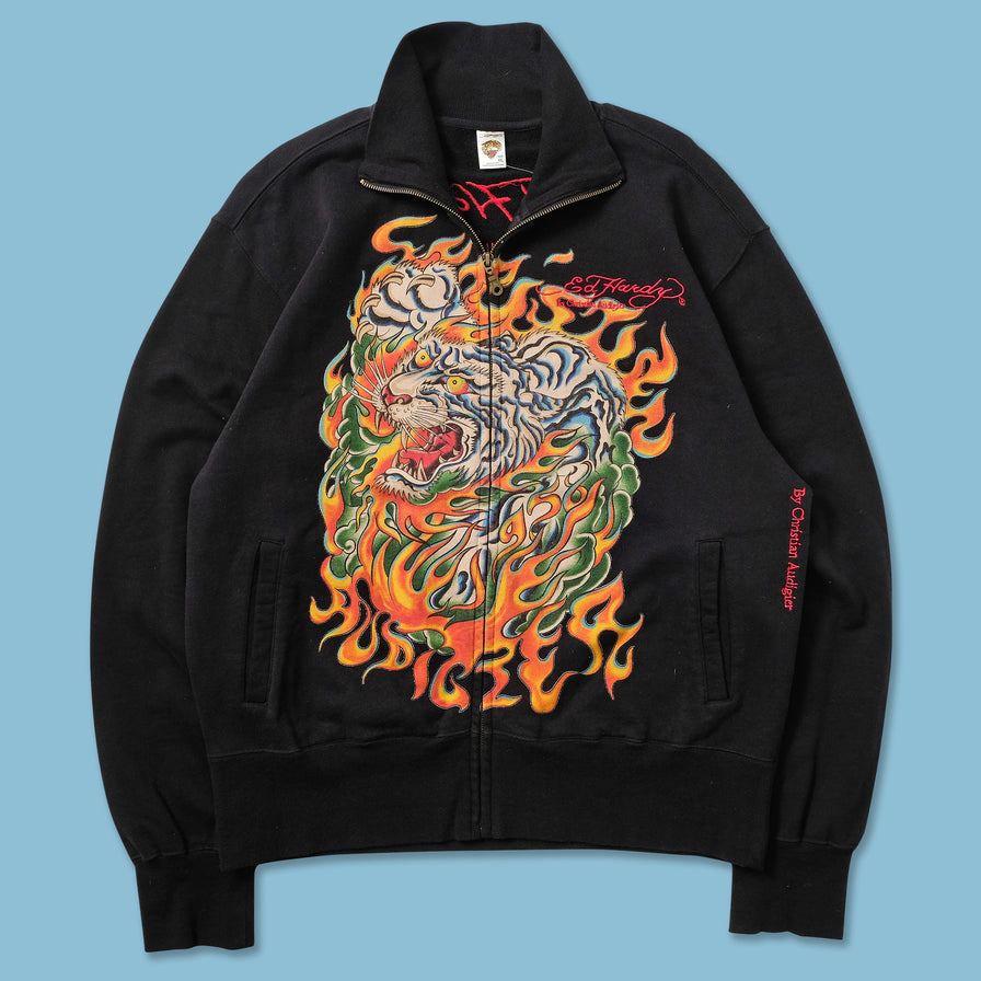 Y2K Ed Hardy Sweat Jacket XLarge 