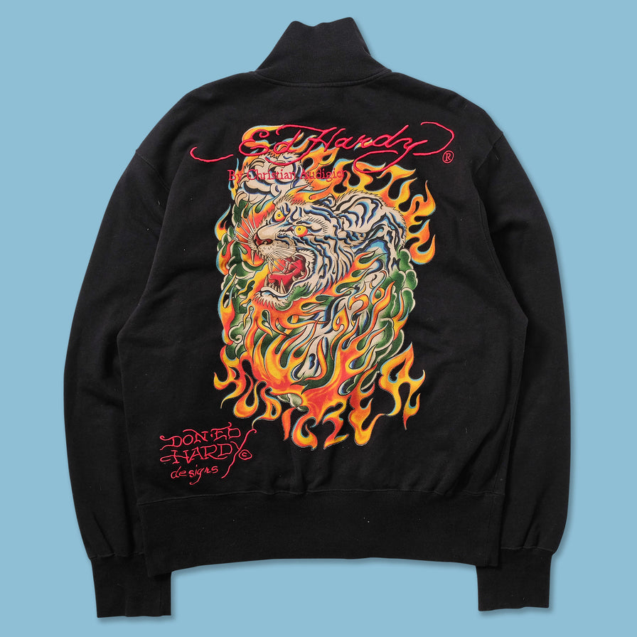 Y2K Ed Hardy Sweat Jacket XLarge 