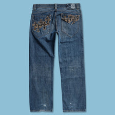 Y2K Pepe Denim Pants 38x34 