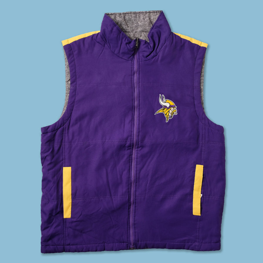 Minnesota Vikings Vest Large - Double Double Vintage