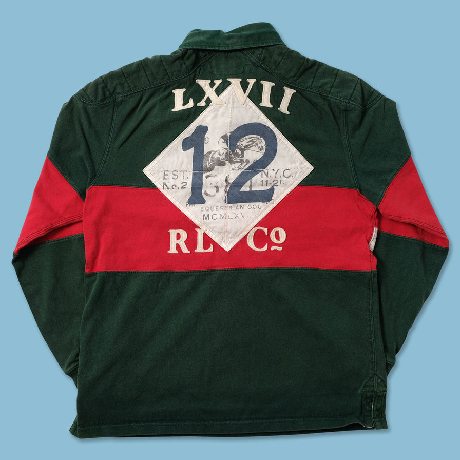 Vintage Polo Ralph Lauren Rugby Sweater Small - Double Double Vintage
