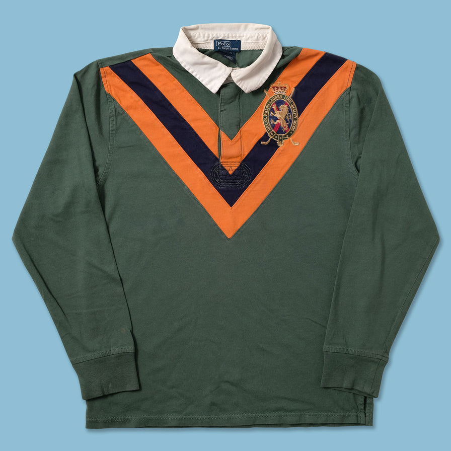 Women's Polo Ralph Lauren Rugby Sweater Small - Double Double Vintage