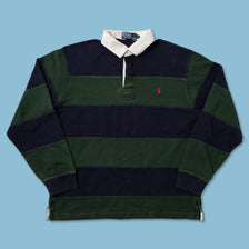 Vintage Polo Ralph Lauren Rugby Sweater Large - Double Double Vintage