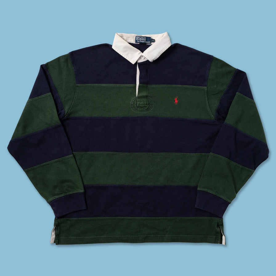 Vintage Polo Ralph Lauren Rugby Sweater Large - Double Double Vintage