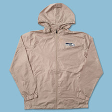 Seattle Seahawks Light Jacket Large - Double Double Vintage