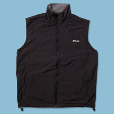 Vintage Fila Reversible Vest Large - Double Double Vintage