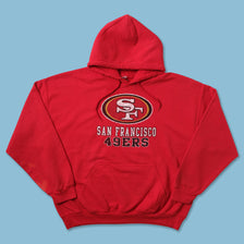 San Francisco 49ers Hoody Large - Double Double Vintage