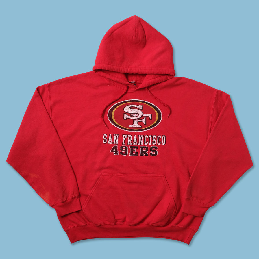 San Francisco 49ers Hoody Large - Double Double Vintage