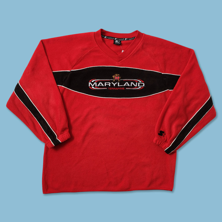 Vintage Starter Maryland Terrapins Fleece Large - Double Double Vintage
