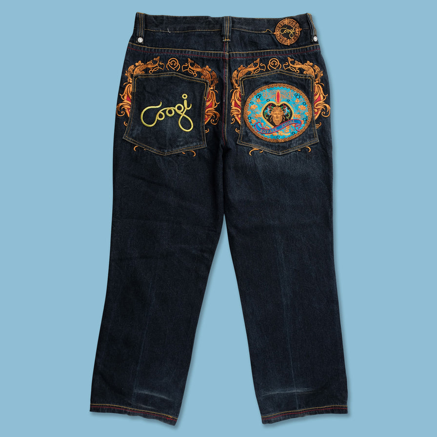 Y2K Coogi Baggy Pants 38x32 - Double Double Vintage