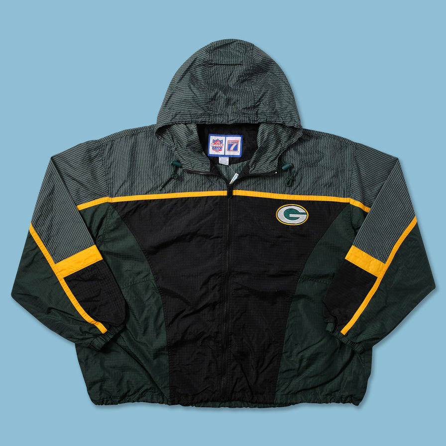 Vintage Greenbay Packers Light Jacket XXL - Double Double Vintage