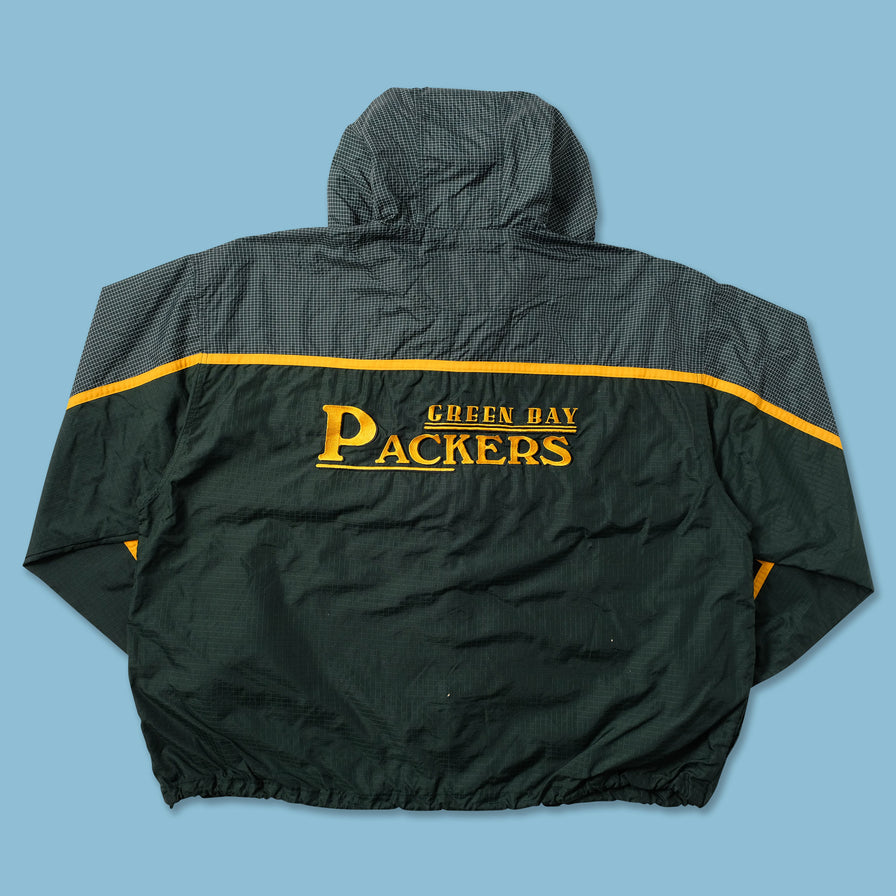 Vintage Greenbay Packers Light Jacket XXL - Double Double Vintage