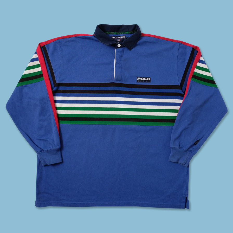 Vintage Polo Sport Rugby Sweater XLarge - Double Double Vintage