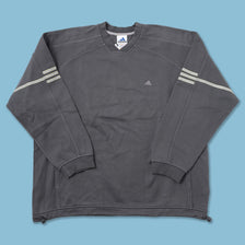 Vintage adidas V-Neck Sweater XLarge - Double Double Vintage