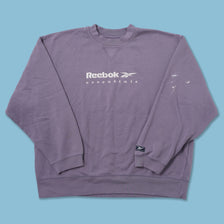 Vintage Reebok Women’s Sweater Small - Double Double Vintage