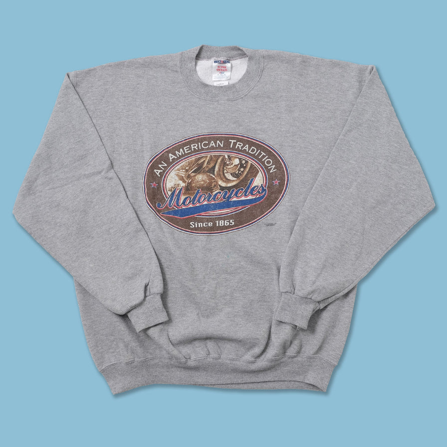 Vintage Motorcycles Sweater XLarge - Double Double Vintage
