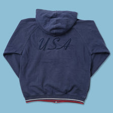 Vintage Nike USA Zip Hoody Small - Double Double Vintage