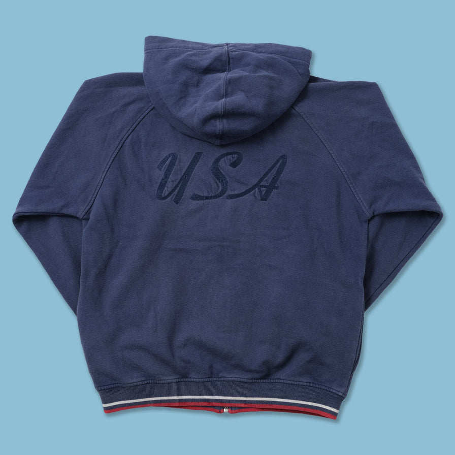 Vintage Nike USA Zip Hoody Small - Double Double Vintage