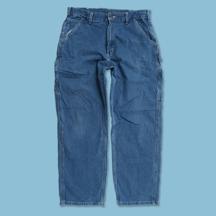 Vintage Carhartt Denim Work Pants 36x30 - Double Double Vintage
