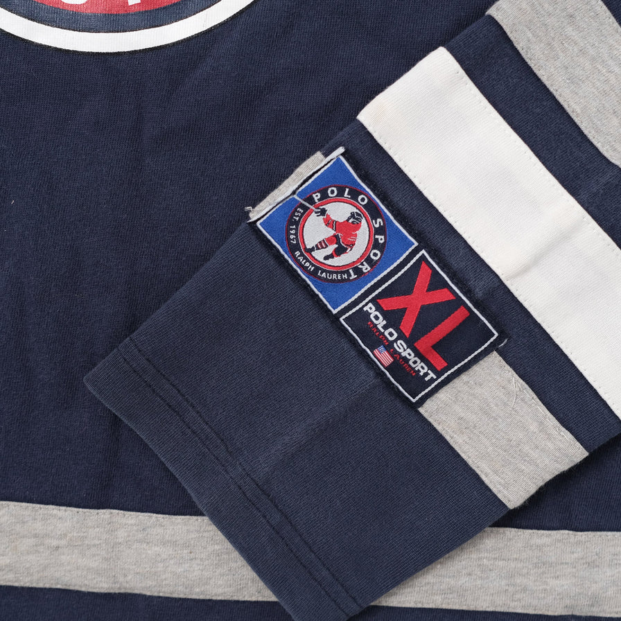Vintage Polo Sport Longsleeve Medium - Double Double Vintage