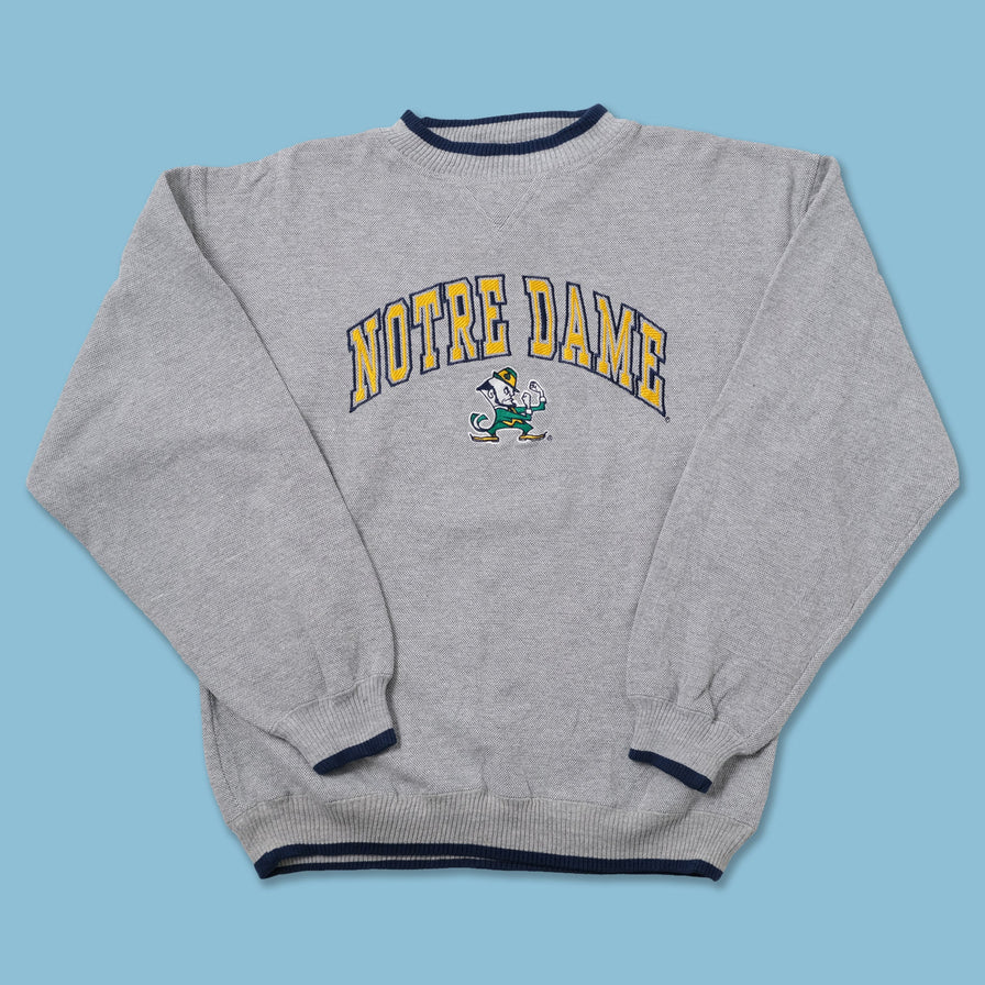 Vintage Notre Dame Sweater Large - Double Double Vintage